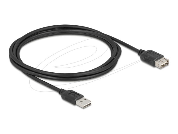 Delock USB 2.0 Verlängerungskabel EASY Typ-A Stecker zu Buchse 2 - Cavo - Digitale/dati
