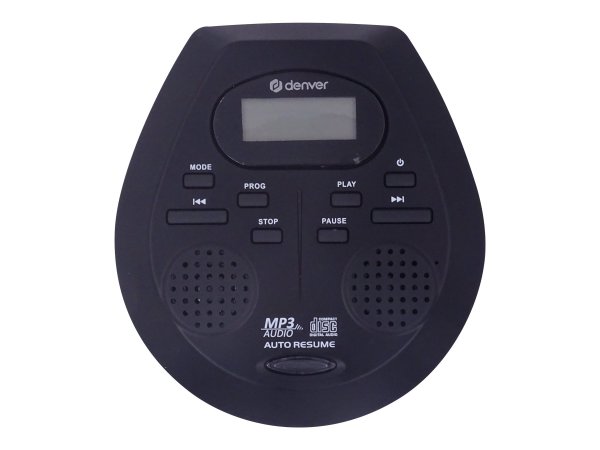 Inter Sales Denver DMP-395B - Nero - Lettore CD portatile