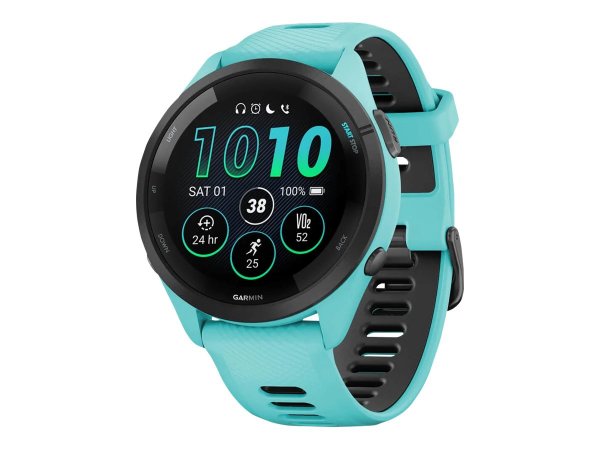Garmin Forerunner 265 - 3,3 cm (1.3") - AMOLED - Touch screen - 8 GB - GPS (satellitare) - 47 g