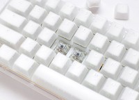 Ducky One 3 TKL - Cablato - USB - Interruttore a chiave meccanica - QWERTY - LED RGB - Bianco