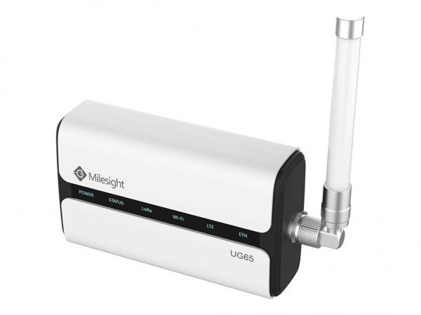 Milesight IoT LoRaWAN Gateway UG65 Ext. Antenna - Gateway - WLAN