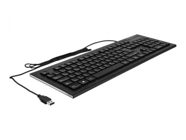 Delock 12672 - Full-size (100%) - Cablato - USB - QWERTZ - Nero