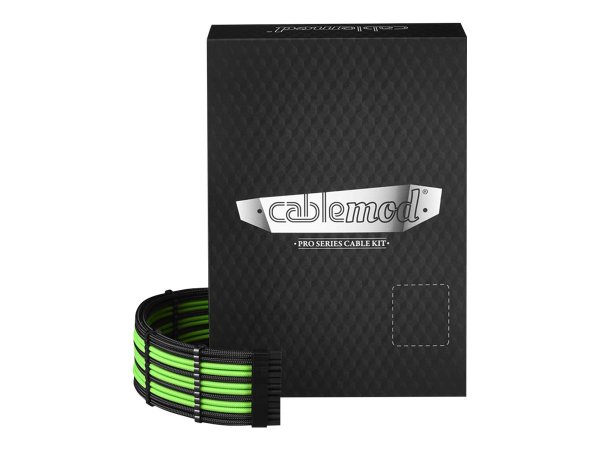 cablemod CM-PCSR-FKIT-NKKLG-R - Nero - Verde - 260 mm - 180 mm - 65 mm - 1,1 kg - Scatola