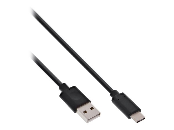 InLine Cavo USB 2.0 - da spina USB-C a spina A - nero - 1,5 m