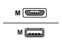 Sharkoon Usb 2.0 Cable A to Micro B - Cavo - Digitale/dati
