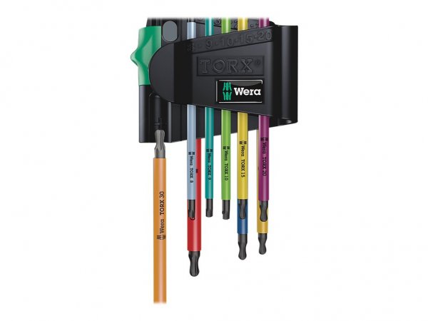 Wera 05073599001 - Chiave torx a L - Multicolore - 9 pezzo(i)