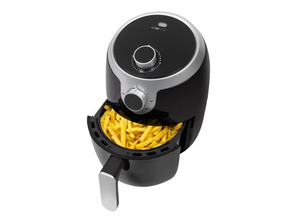 Clatronic FR 3769 H - Friggitrice ad aria calda - 1,8 L - 80 °C - 200 °C - 30 min - Singolo
