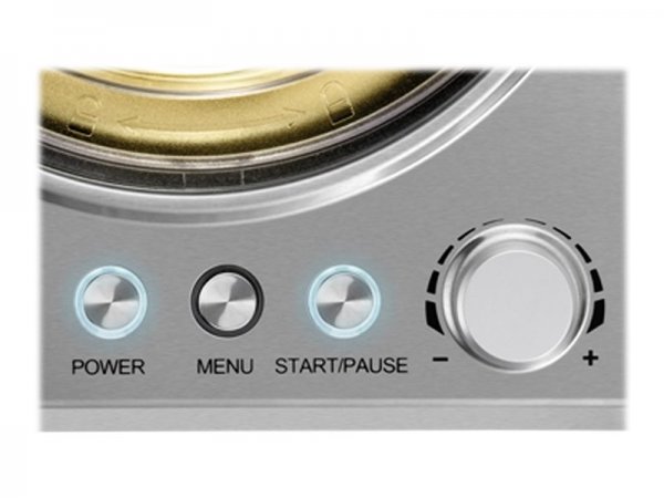 UNOLD Pro Plus - Gelatiera compressore - 2,5 L - 1 ciotole - Acciaio inox - 45 min - LCD