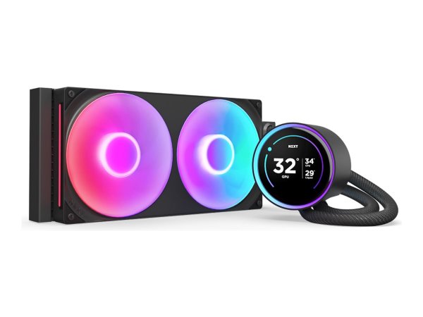 NZXT Kraken Elite 280 RGB - Prozessor-Fluessigkeitskühlsystem - mit - 34,5 dB - AMD socket AM4 (Ryze