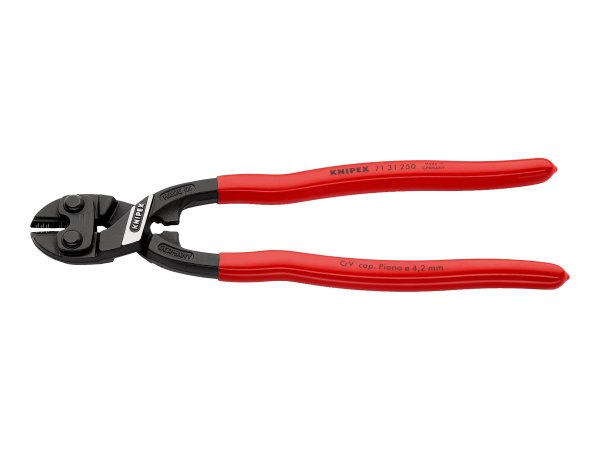 KNIPEX CoBolt XL - Pinze per tagliabulloni - 6 mm - Metallo - Metallo - Plastica - Rosso - 250 mm