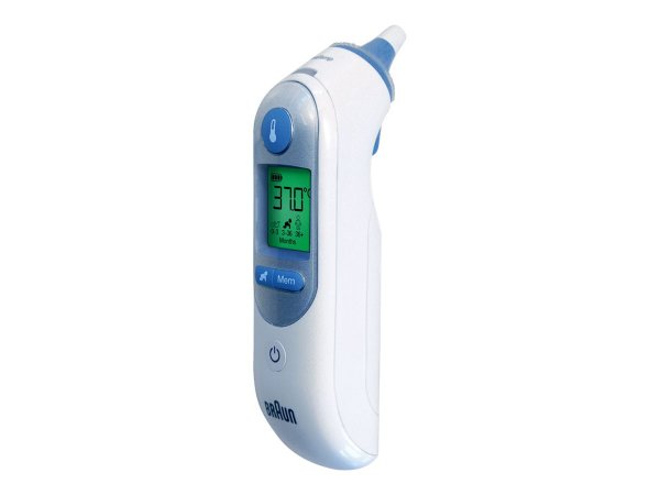 Braun ThermoScan 7 - Rilevazione da remoto - Bianco - Orecchio - 9 voci - LED - 34 - 42,2 °C