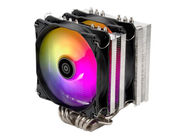 SilverStone Hydrogon D120 - Raffreddatore d'aria - 12 cm - 56,23 pdc/min - Nero