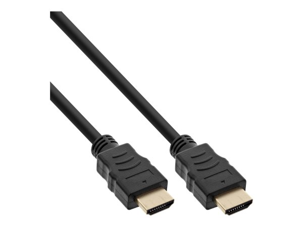 InLine Cavo HDMI High Speed con Ethernet - 0,3m - dorato