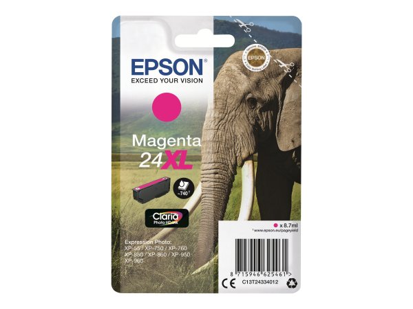 Epson 24XL - 8.7 ml - XL - magenta