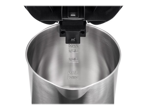 UNOLD 18015 - 1,5 L - 2200 W - Nero - Acciaio inox - Plastica - Indicatore del livello dell'acqua -