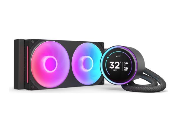 NZXT Kraken Elite 240 RGB| AiO-Wasserkühlung - 30 dB - AMD socket AM4 (Ryzen)