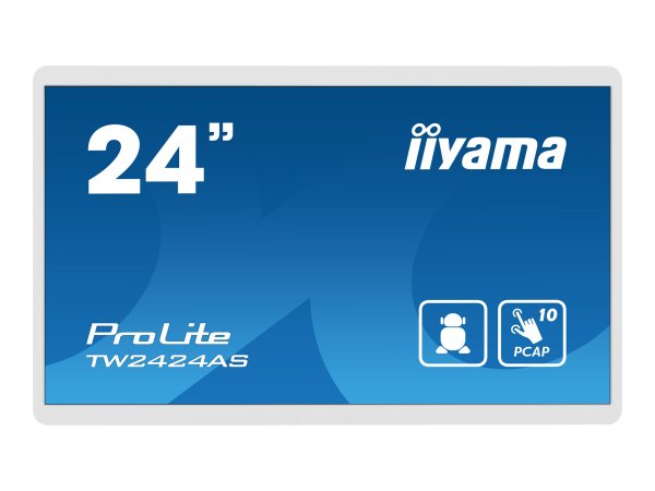 Iiyama TW2424AS-W1 - Pannello piatto per segnaletica digitale - 60,5 cm (23.8") - 1920 x 1080 Pixel