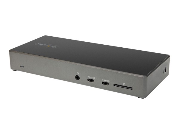 StarTech.com Dock USB type C - Docking station USB C con triplo monitor 4K - Power Delivery 100W - D