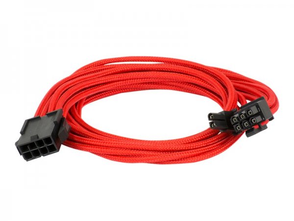 Phanteks PH-CB8V_RD - 0,5 m - PCI-E (6+2 pin) - PCI-E (8-pin) - Maschio - Femmina - Dritto