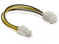 Delock Power cable P4 male/female - 0,15 m - Maschio - Femmina