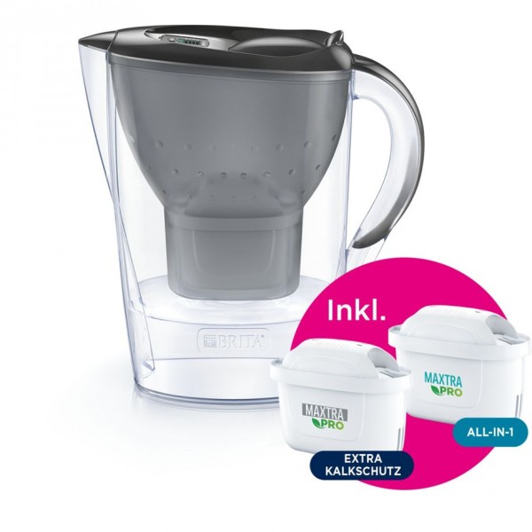 BRITA Marella graphit inkl. 1x ALL-in-1 Extra Kalk