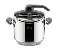 Lagostina Mia Lagoeasy'up Pentola a pressione Ø cm 22 - L 7 - 7 L - Ceramica - Gas - Alogena - Induz