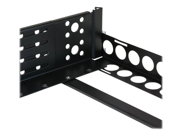 StarTech.com Guide rack universali 2U - Staffe di montaggio fisse - Binari per rack da 19" a profond