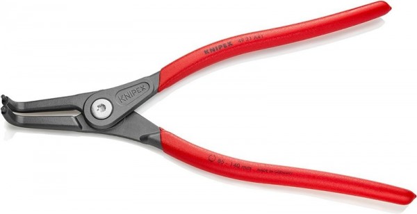 KNIPEX 49 21 A41 - Pinze per rondella di tenuta - Acciaio al cromo vanadio - Plastica - Rosso - 305
