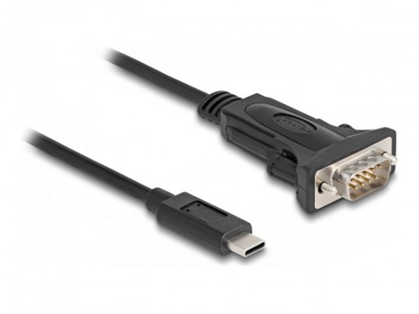 Delock Adapter USB Type-C> 1 x Seriell RS-232 D-Sub - Adattatore - Digitale/dati