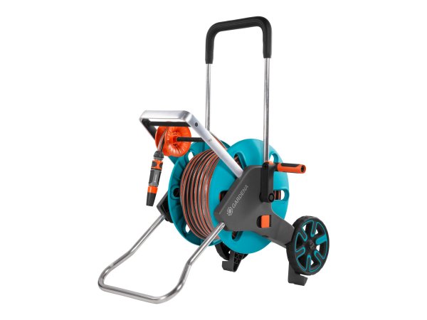 Gardena 18517-20 carrello avvolgitubo da giardino con una capacità di 20 m