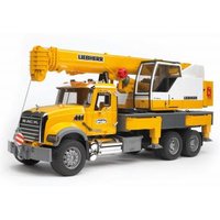 Bruder MACK Granite Liebherr crane truck - 4 anno/i - ABS sintetico - Nero - Giallo