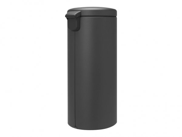 Brabantia 114663 - 30 L - Rotondo - Plastica - Grigio - Pedale - Plastica