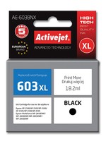 Activejet AE-603BNX ink replacement for Epson 603XL T03A14 Supreme - Compatibile - Cartuccia di inch