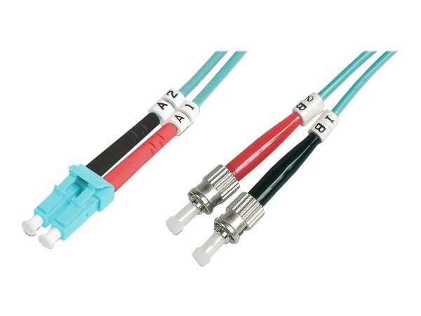 DIGITUS Cavo patch LWL multimodale OM 3 - LC/SC - 1 m - I-VH - OM3 - LC - SC