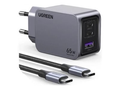 Ugreen Nexode Pro 65W GaN Charger with USB-C Cable - Caricabatteria