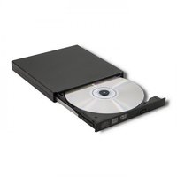 Qoltec 51858 External DVD-RW Recorder USB 2.0 Black - Masterizzatore dvd - CD: 24x