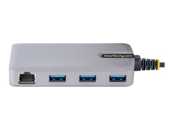 StarTech.com Hub USB-C con Etherenet a 3 porte - 3x porte USB-A - Gigabit Ethernet RJ45 - USB 3.0 5G