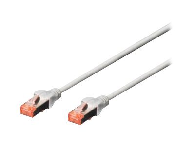 DIGITUS Cavo patch CAT 6 S/FTP - 3 m - Cat6 - S/FTP (S-STP) - RJ-45 - RJ-45 - Grigio
