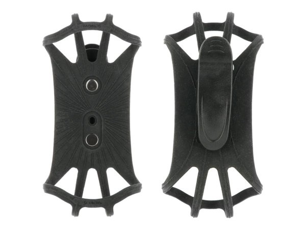 Mobilis Universal Belt Clip ABS Rotating 90° Silicon Holder