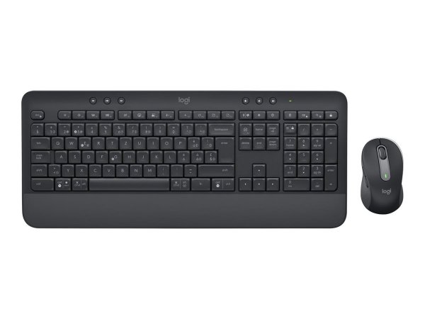 Logitech 920-011006 - Wireless - Bluetooth - Interruttore a chiave a membrana - QWERTZ - Grafite - M
