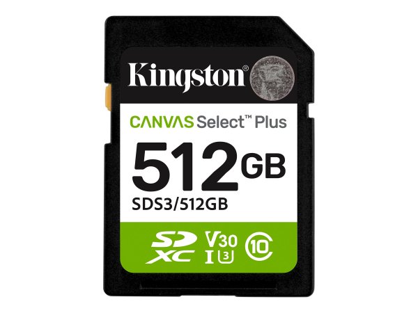Kingston Canvas Select Plus SDXC - Extended Capacity SD (SDXC)