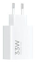 Xiaomi 33W HyperCharge Combo USB Type-A Fast Charger White+ USB-A to USB-C