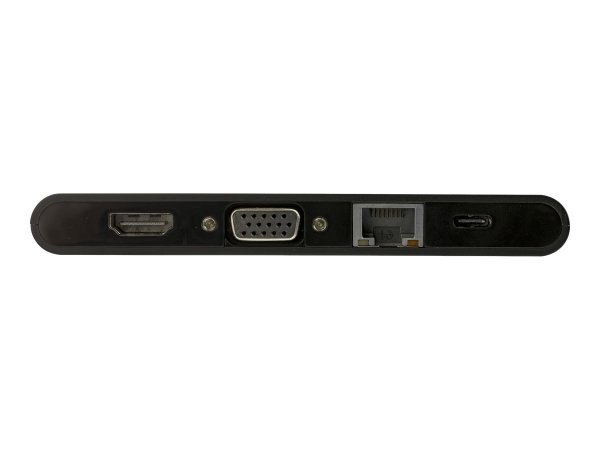 StarTech.com Adattatore Multi-porta USB-C con HDMI e VGA per portatili - 3x USB 3.0 - Lettore Schede