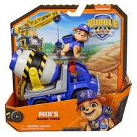 Spin Master Rubble & Crew - Zementmischer-Baufahrzeug mit Mix-Figur