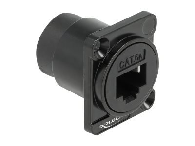Delock D-Typ Modul RJ45 Cat.6A Buchse zu - Cavo - Rete