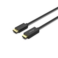 Unitek International CABLE DisplayPort 1.2 HDMI 4Ka60HZ V1608A - Cavo - Digitale/display/video