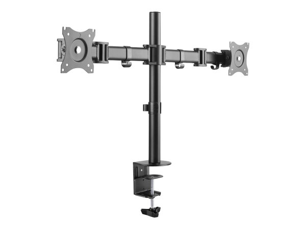 Neomounts NM-D135DBLACK Braccio per monitor 10-27" - Morsetto/occhiello - 25,4 cm (10") - 68,6 cm (2