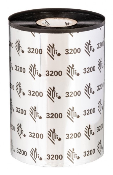 Zebra 3200 Wax/Resin - 6er-Pack - Schwarz - 110 mm x 450 m - Ricarica - Nastro