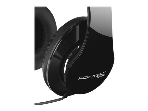 FANTEC SHP-250AJ-BB - Cuffie - Padiglione auricolare - Nero - 1,2 m - Nero - Cablato