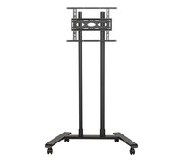 B-TECH Momentum Two Large Flat Screen Trolley VESA 600 x 400 - 1.6m 50mmPoles